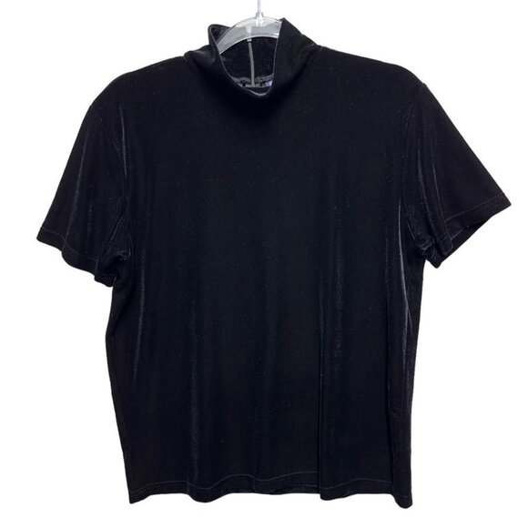 Vintage Y2K Gap Velvet Velour Knit Sweater Top - Picture 2 of 8